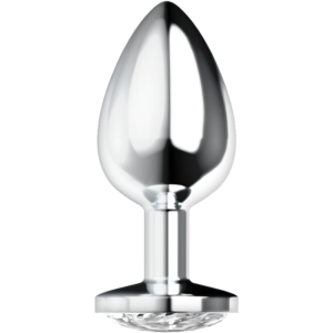Ohmama-Analplug Stahl mit Kristall 2,7 x 8 cm · Sextoys (Bild 2)
