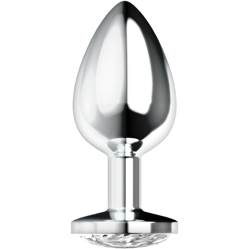 Ohmama-Analplug Stahl mit Kristall 2,7 x 8 cm · Sextoys (Bild 2)