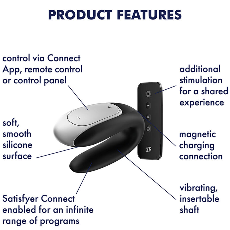 Satisfyer Connect-Double Fun Vibrator für Paar · Vibratoren (Bild 7)