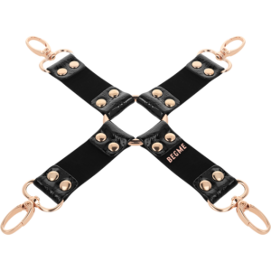 Begme Black Edition-Black Edition Vegan Leather Hog Tie-Metal · Sextoys (Bild 4)