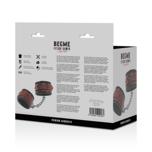 Begme Red Edition-Red Edition Handschellen Premium mit Beschichtung · Sextoys (Bild 9)