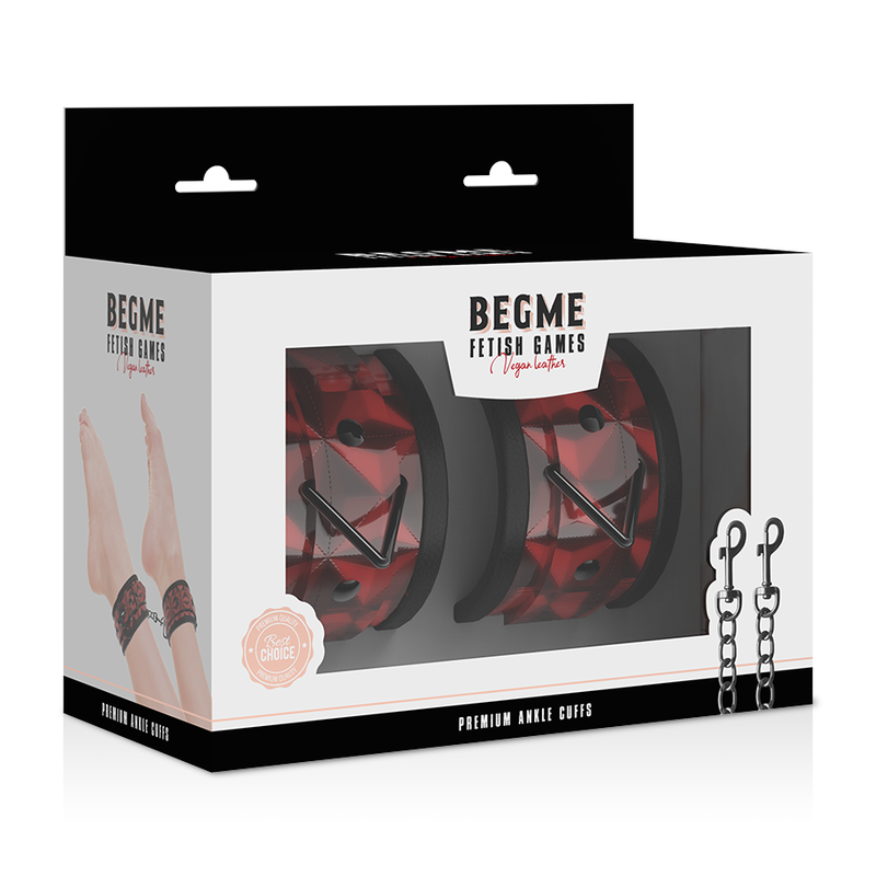 Begme Red Edition-Rot Premium Handschellen für Kabel · Sextoys (Bild 7)