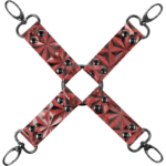 Begme Red Edition-Red Edition Hog Tie Leine aus veganem Leder · Sextoys