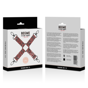 Begme Red Edition-Red Edition Hog Tie Leine aus veganem Leder · Sextoys (Bild 5)