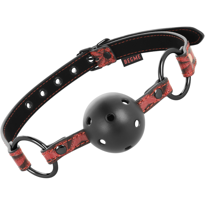 Begme Red Edition-Red Edition Knebel aus veganem Leder