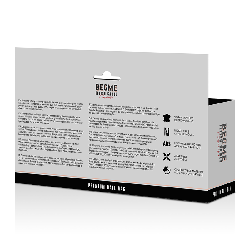 Begme Red Edition-Red Edition Gag von Pelle Vegana · Sextoys (Bild 4)
