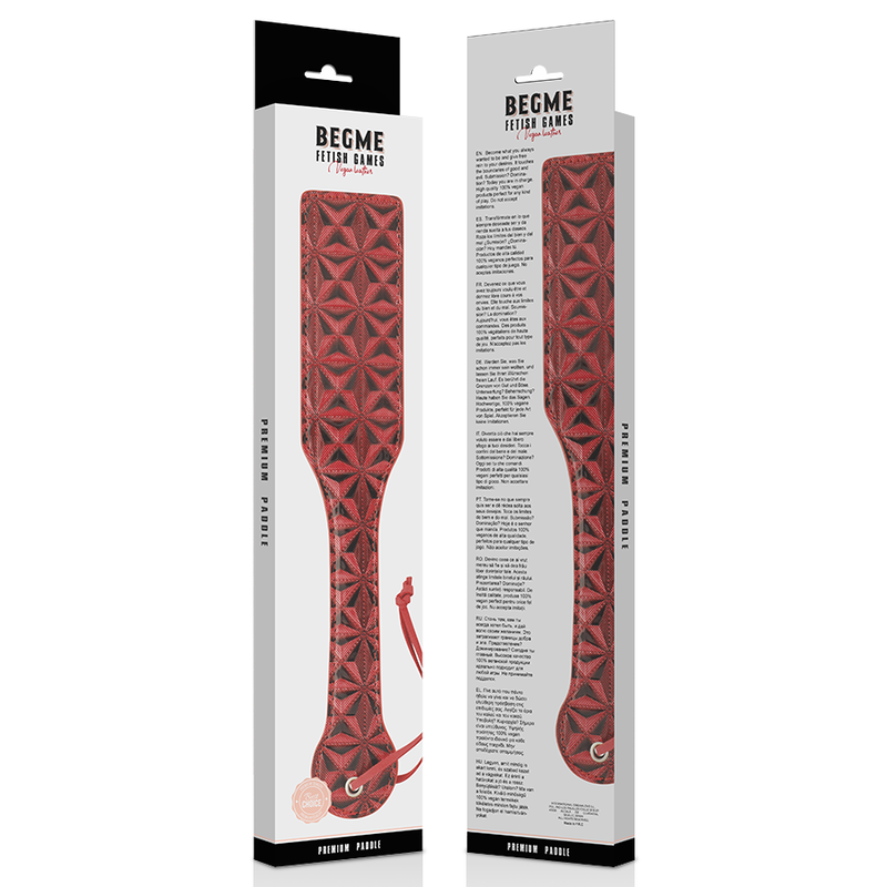 Begme Red Edition-Red Edition Pala in Pelle Vegana · Sextoys (Bild 4)