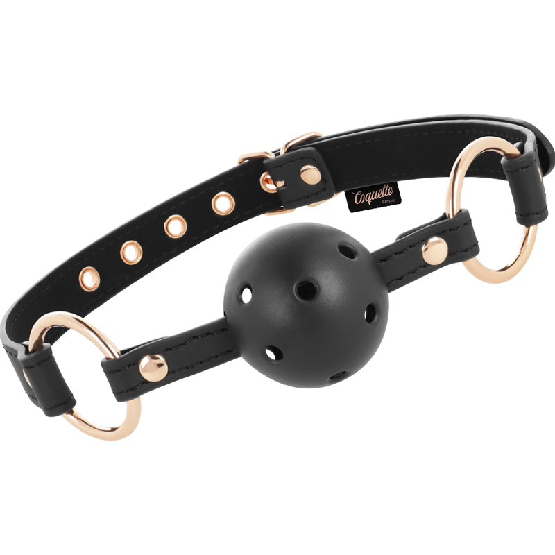Coquette Fantasy-Fantasy Mundtuch mit atmungsaktiven Ball-Metall · Sextoys (Bild 6)