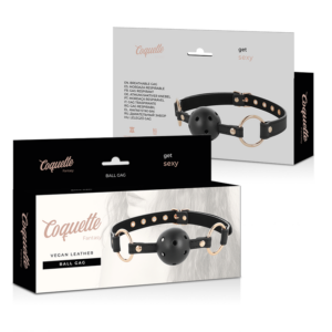 Coquette Fantasy-Fantasy Mundtuch mit atmungsaktiven Ball-Metall · Sextoys (Bild 3)