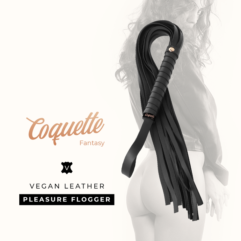 Coquette Fantasy-Fantasy Flogger von Pelle Vegana · Sextoys (Bild 2)