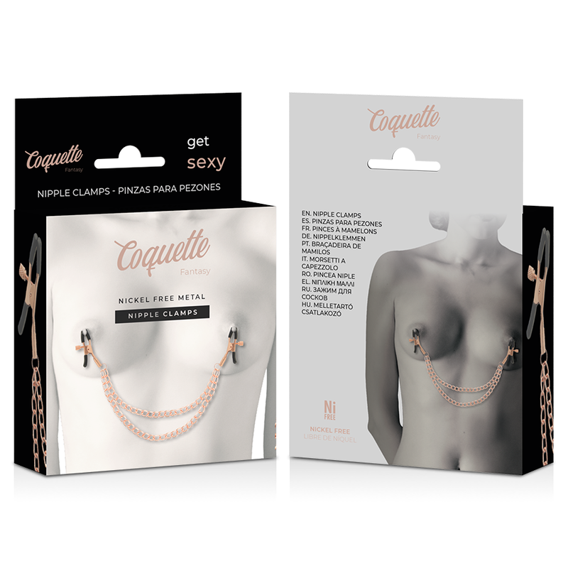 Coquette Fantasy-Fantasy-Metallteppich für Brustwarzen · Spielzeug aus Glas & Metall (Bild 6)