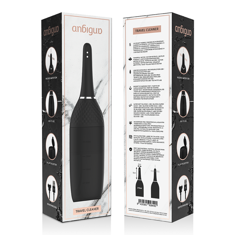 Anbiguo-Dusche Anal Automatisch Ultimate, 5 Stärke-Silikon · Hygiene & Pflege (Bild 9)