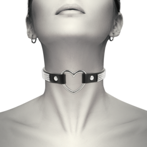 Coquette Accessories-Halskette Choker in Pelle Vegana mit Herz · Sextoys (Bild 6)