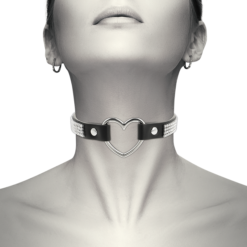 Coquette Accessories-Halskette Choker in Pelle Vegana mit Herz · Sextoys (Bild 6)