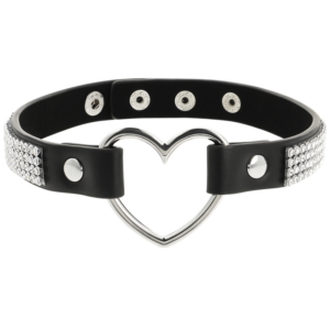 Coquette Accessories-Halskette Choker in Pelle Vegana mit Herz · Sextoys (Bild 3)