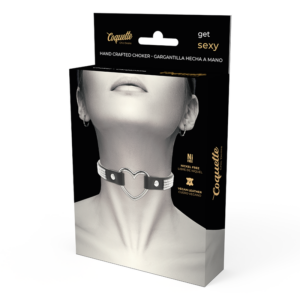 Coquette Accessories-Halskette Choker in Pelle Vegana mit Herz · Sextoys (Bild 5)