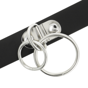Coquette Accessories-Double Choker mit Ringen der Haut Vegana · Sextoys (Bild 4)
