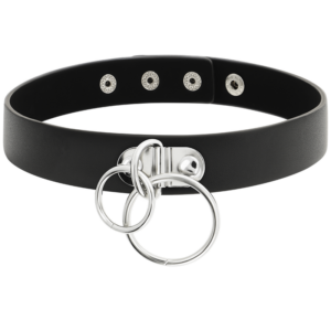 Coquette Accessories-Double Choker mit Ringen der Haut Vegana · Sextoys (Bild 3)