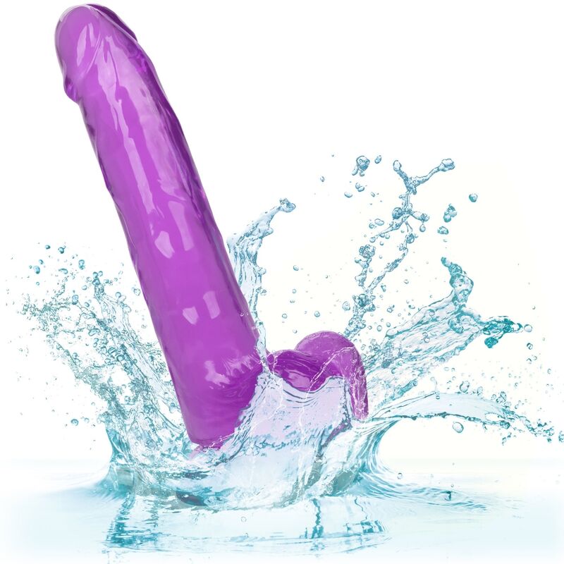 Calexotics-Größe Queen Dildo Lila 20.3 cm-TPR, Wasserdicht, Saugnapf · Vibratoren (Bild 6)