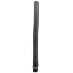 All Black-Analdusche aus Silikon 27 cm