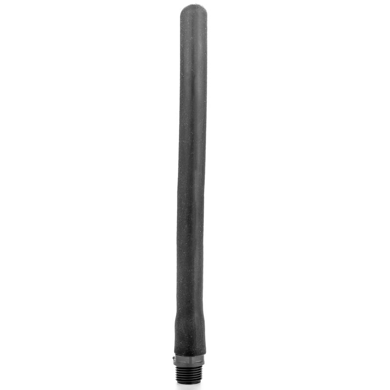All Black-Analdusche aus Silikon 27 cm
