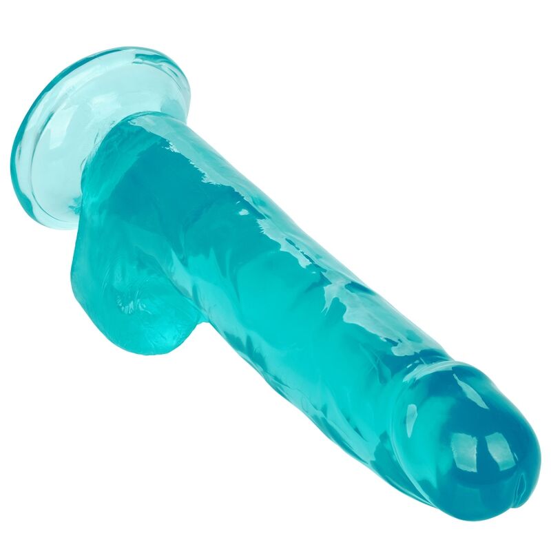 Calexotics-Size Queen Dildo Blau 20,3 cm-TPR, Wasserdicht · Vibratoren (Bild 5)