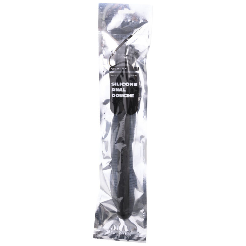 All Black-Anal Dusche aus Silikon mit Stopper 27 cm · Hygiene & Pflege (Bild 2)