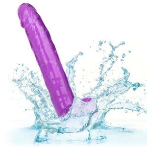 Calexotics-Größe Queen Dildo Lila 25.5 cm-TPR, Wasserdicht, Saugnapf · Vibratoren (Bild 4)