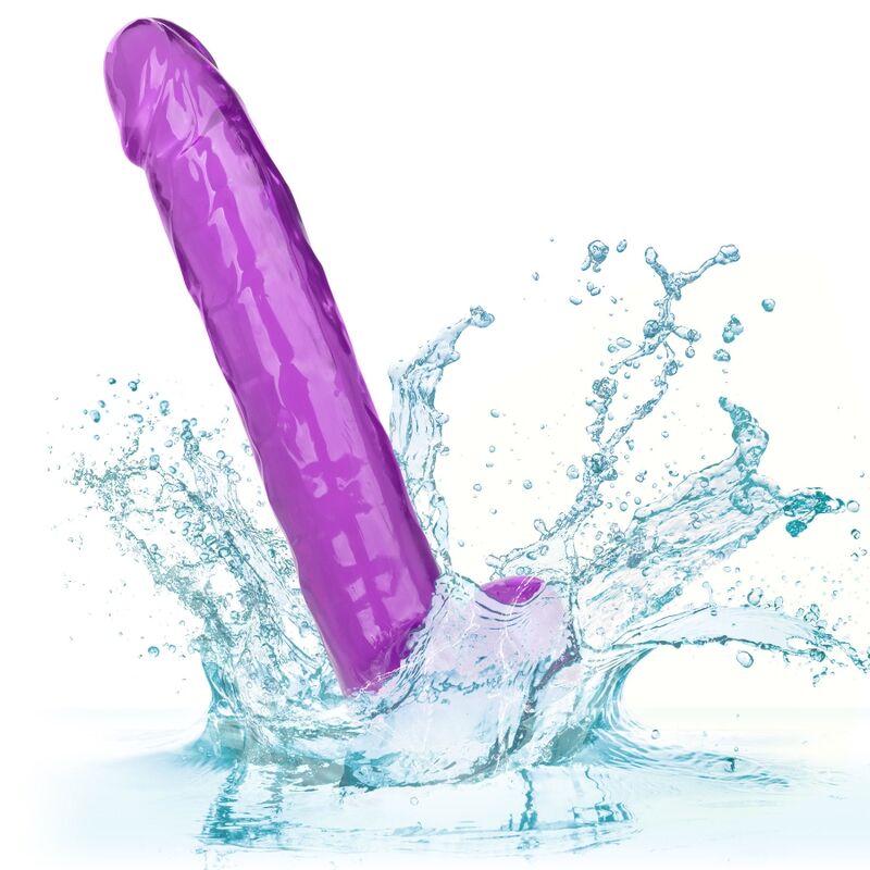 Calexotics-Größe Queen Dildo Lila 25.5 cm-TPR, Wasserdicht, Saugnapf · Vibratoren (Bild 4)