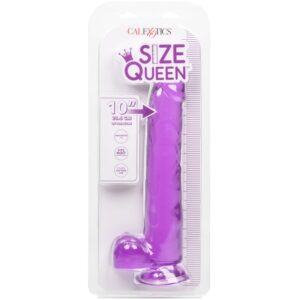 Calexotics-Größe Queen Dildo Lila 25.5 cm-TPR, Wasserdicht, Saugnapf · Vibratoren (Bild 6)
