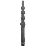 All Black-Analdusche mit Silikonperlen 27 cm · Hygiene & Pflege