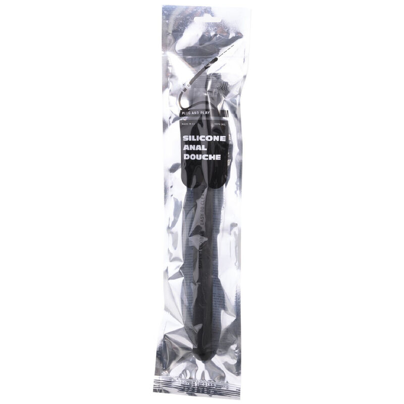 All Black-Mega Ripple Anal Dusche aus Silikon 28.5 cm · Hygiene & Pflege (Bild 2)