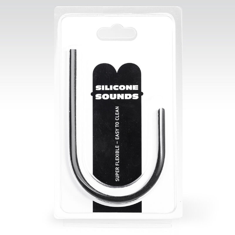 All Black-6 mm Urethral-Sonda aus Silikon · Sextoys (Bild 2)