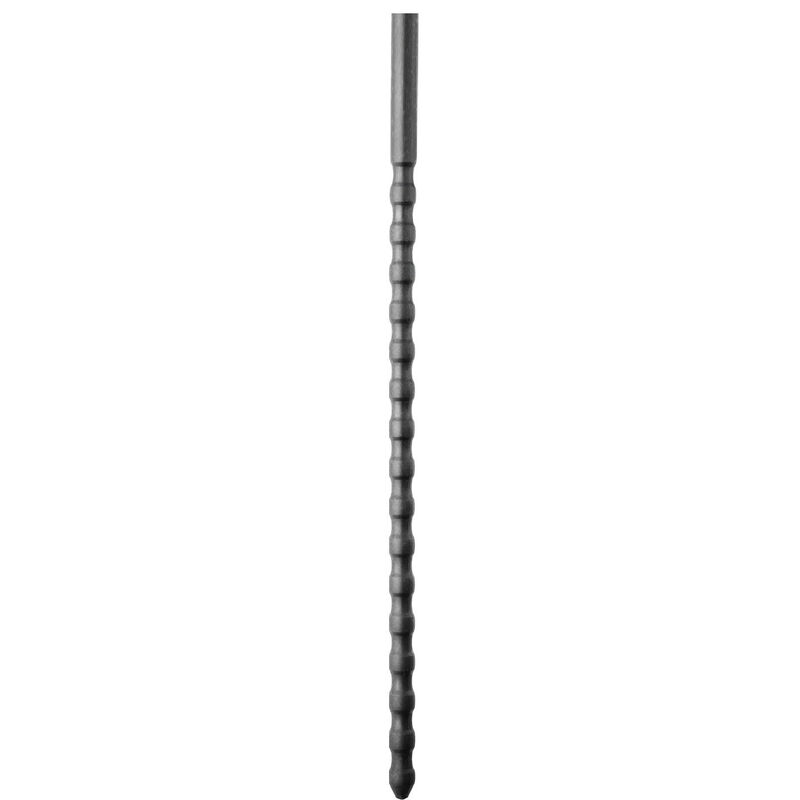 All Black-Urethral Sonde aus Silikon 6/8 mm · Sextoys