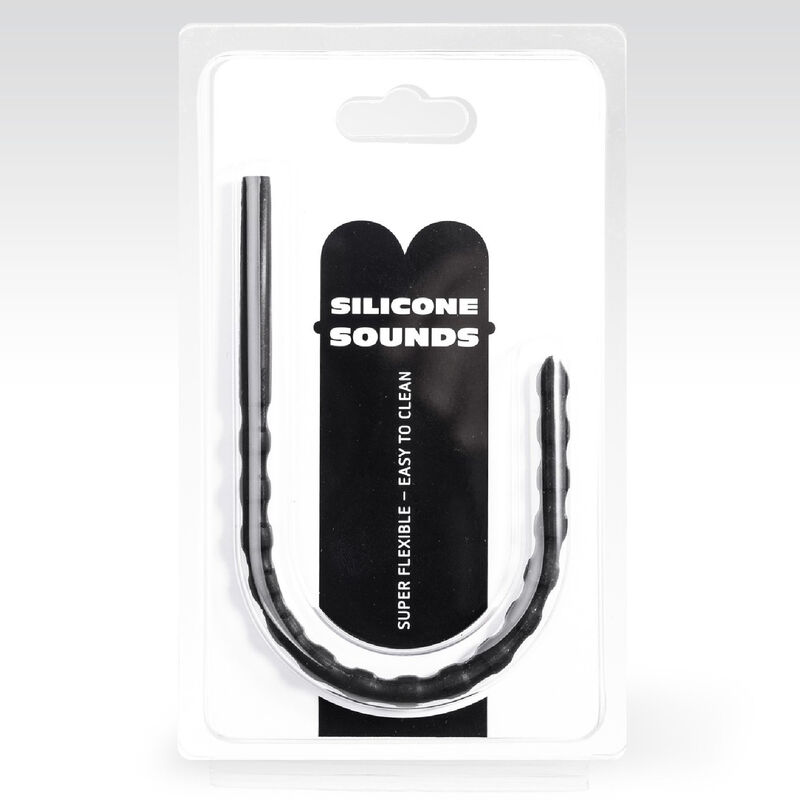 All Black-Urethral Sonde aus Silikon 6/8 mm · Sextoys (Bild 2)