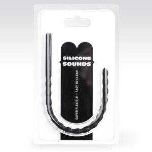 All Black-Urethrale Sonde in Silikon 8/10 mm · Sextoys (Bild 2)