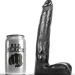 All Black-Dildo Realistisch 21 cm · Sextoys