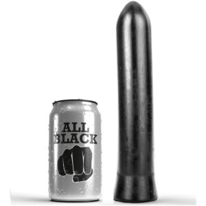 All Black-Dildo 22 cm-Silikon · Sextoys