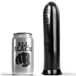 All Black-Dildo Schwarz 19 Cm-Silikon · Sextoys