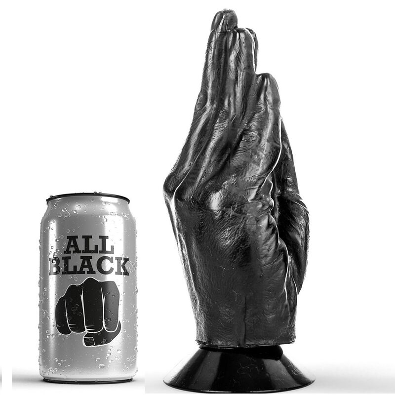All Black-Dildo Fisting 21 cm-PVC · Sextoys