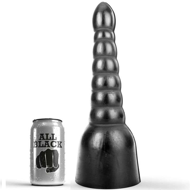 All Black-Dildo 34 cm-PVC · Sextoys