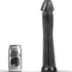 All Black-Plug Dildo 31 cm-Silikon · Sextoys