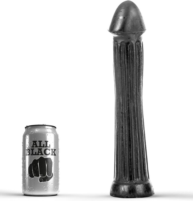 All Black-Plug Dildo 31 cm-Silikon · Sextoys