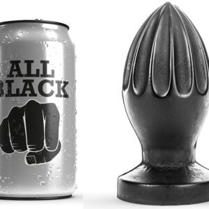 All Black-Analplug 12 cm-Silikon · Sextoys