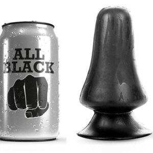 All Black-Analplug 12 Cm-Silikon · Sextoys
