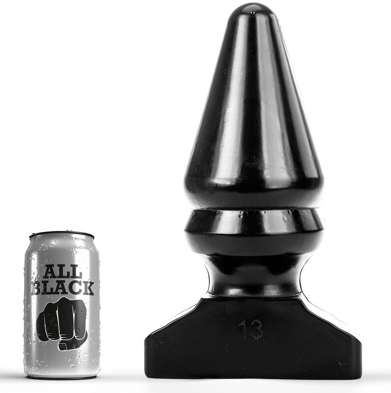 All Black-Analplug 28,5 cm-PVC, Wasserdicht · Sextoys