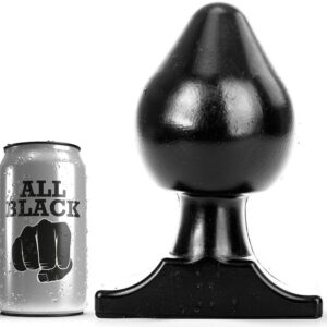 All Black-Analplug 19 Cm-Silikon · Sextoys