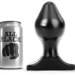All Black-Analplug 16×8 cm-Waterproof · Sextoys
