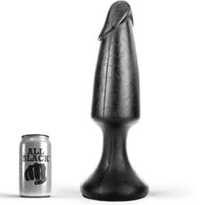 All Black-Analplug 35 cm-Silikon