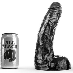 All Black-Dong 25,5 cm-PVC · Sextoys